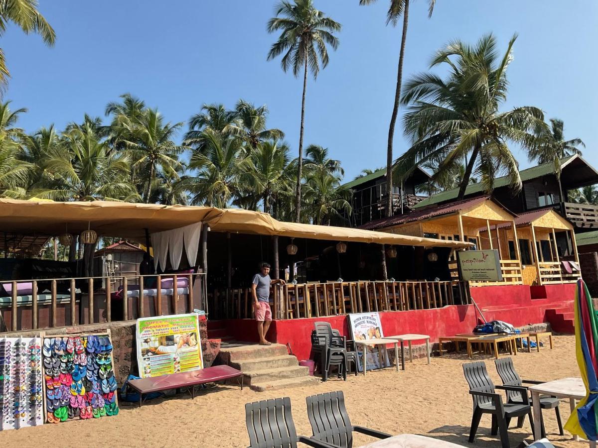 Papillon Beach Huts Otel Palolem Dış mekan fotoğraf